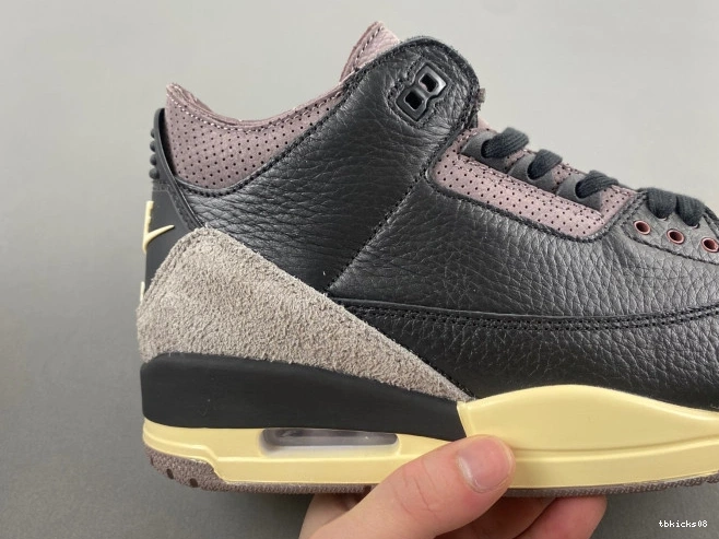 Reps TBkick FZ4811-001 3 Black Jordan A Ma Air x Maniere 0822